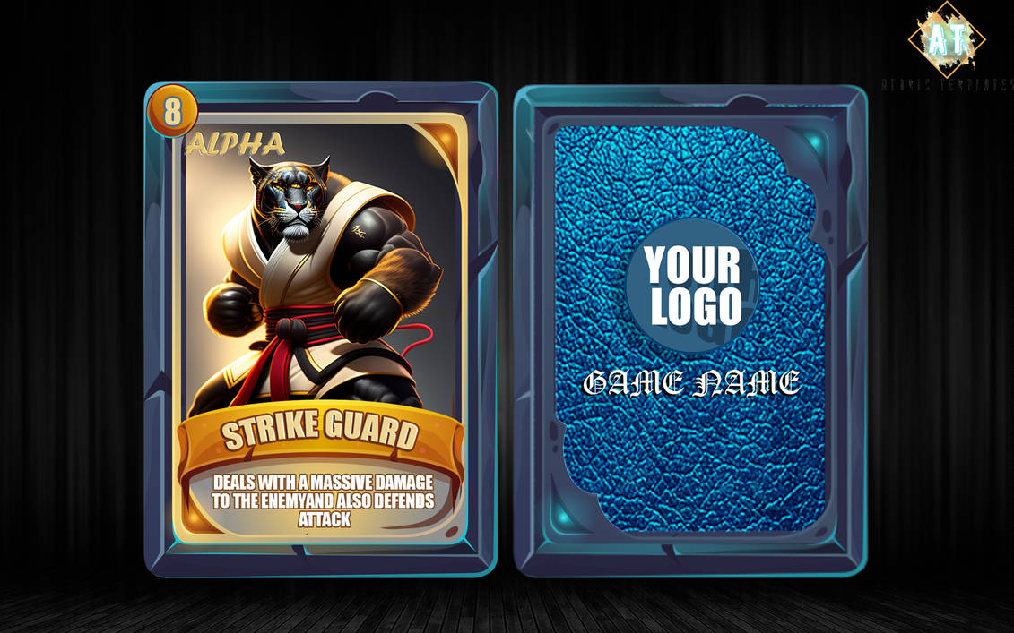 Custom Game card template by junaidgb86 on DeviantArt