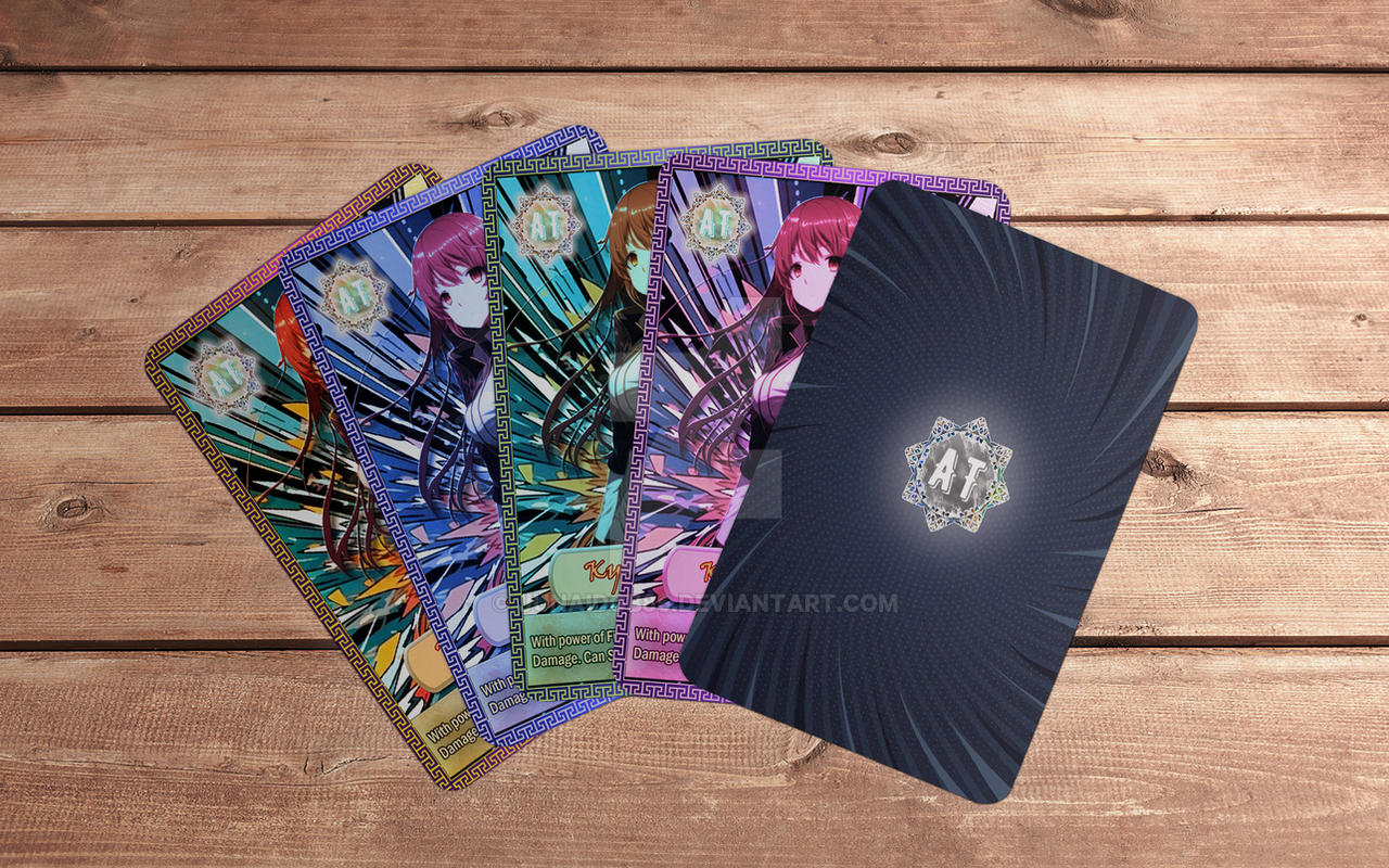 Anime TCG Trading card design by junaidgb86 on DeviantArt