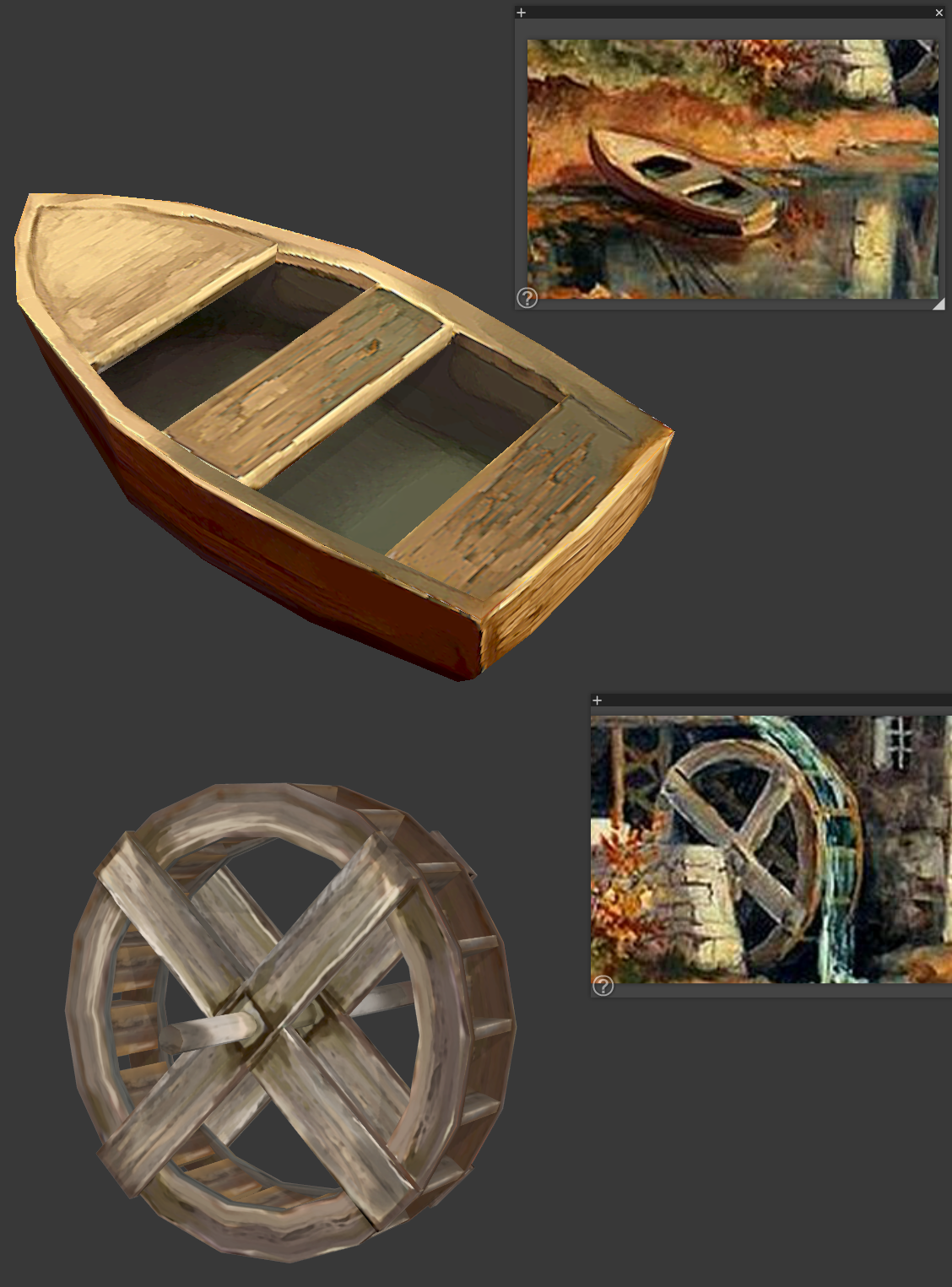 Stylized Landscape Props