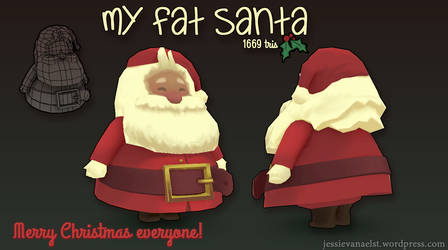 My Fat Santa by sweetangel0467
