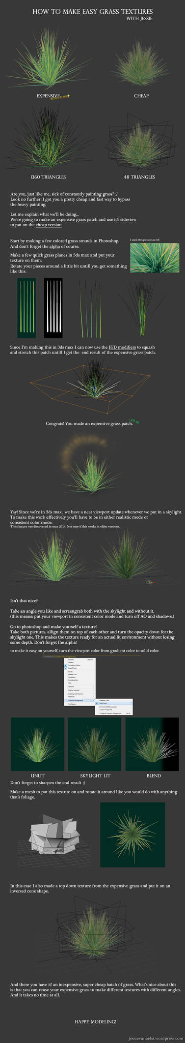Easy Grass tutorial by sweetangel0467 on DeviantArt