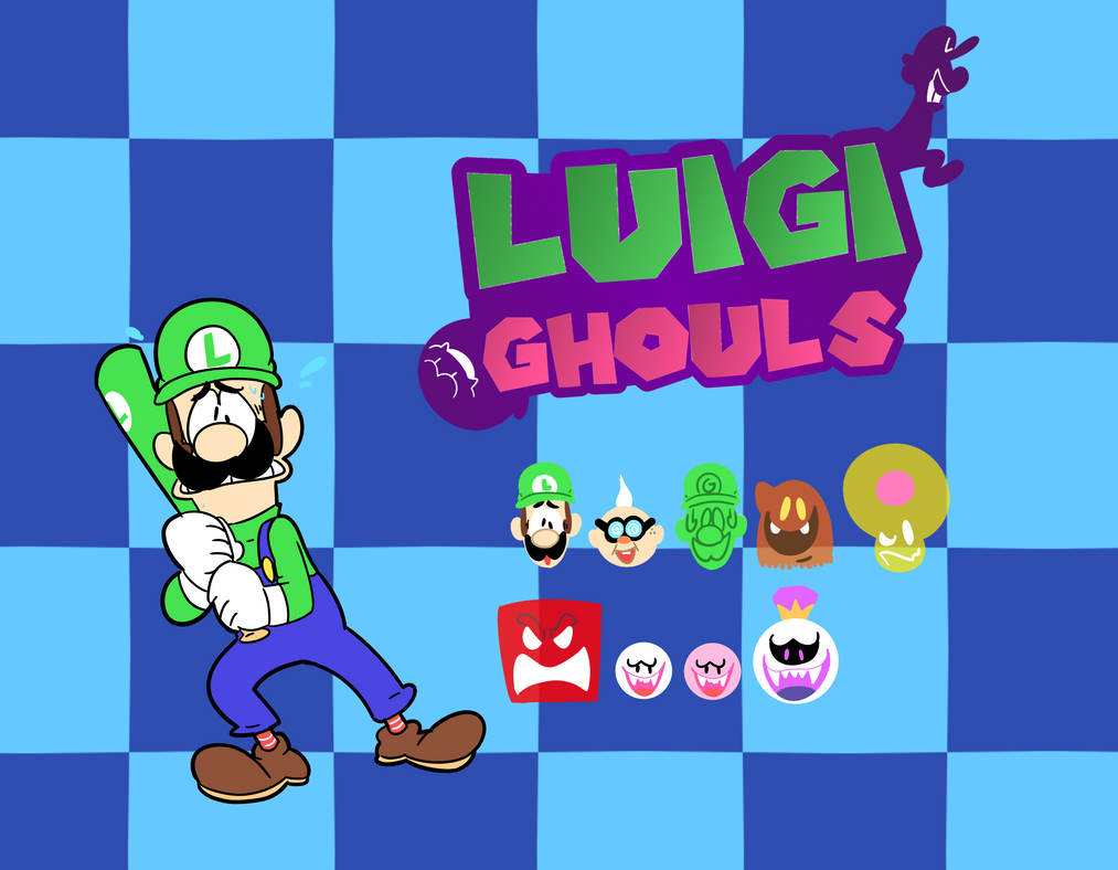 Mario Baseball 3 Roster Ideas Luigi Ghouls by Donkeyshspittle on