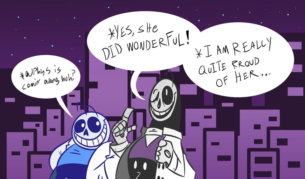 Gaster Comic 1 by Donkeyshspittle on DeviantArt