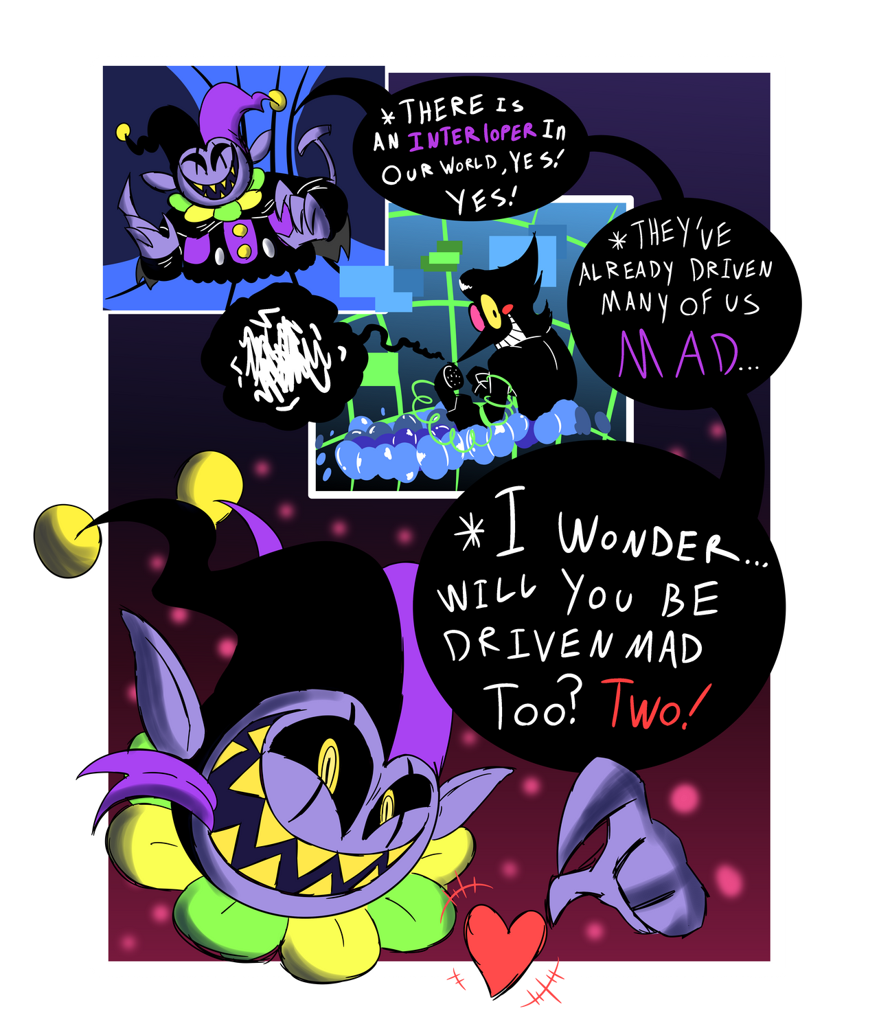 Jevil Comic by Donkeyshspittle on DeviantArt