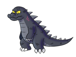 Godzillasaurus design