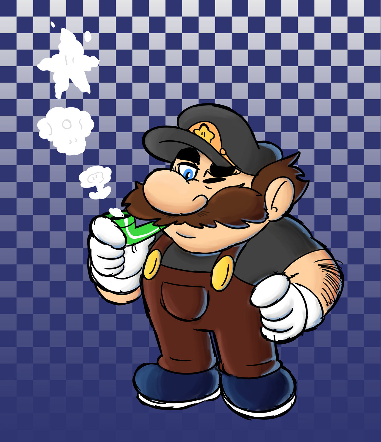 Papa Mario by Donkeyshspittle on DeviantArt