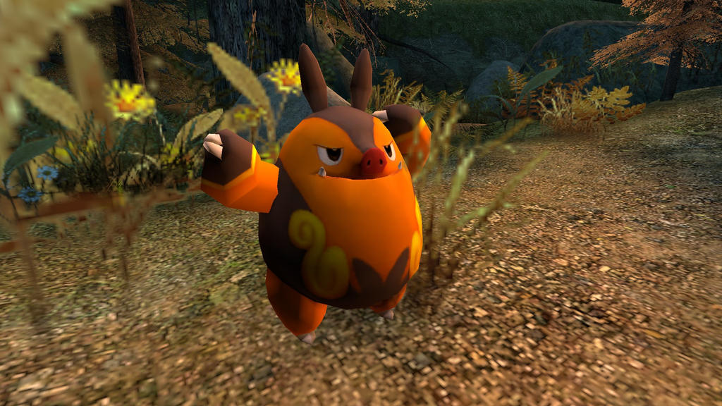 Pignite by Vertell on DeviantArt