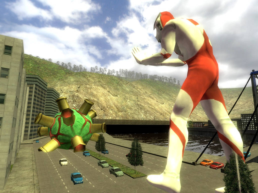 Ultraman vs Bullton? by Vertell on DeviantArt