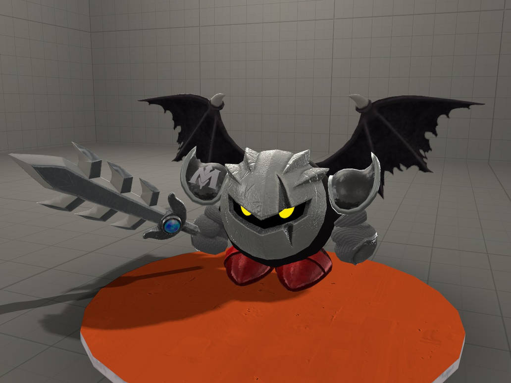 Dark Meta Knight (Kirby Star Allies) by Vertell on DeviantArt