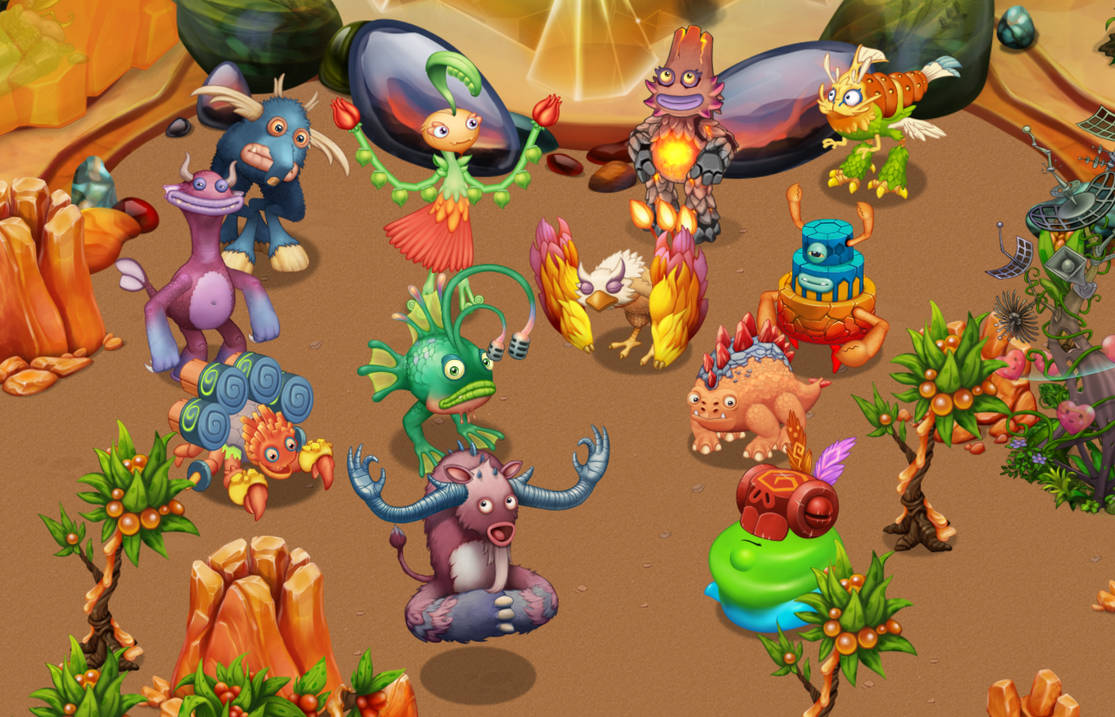 Amber Island The New AMBER ISLAND In My Singing Monsters! (Breeding