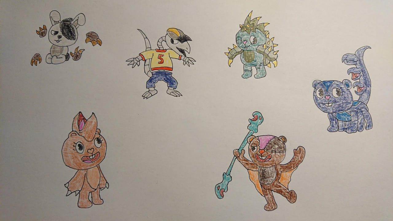 Happy Tree Friends: Monster Edition by Vertell on DeviantArt