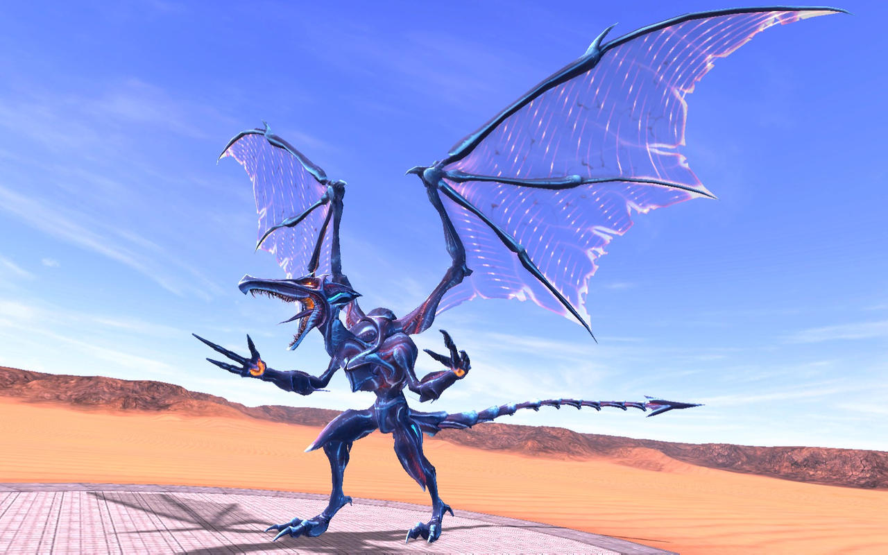 Metroid Meta Ridley Render Meta Ridley Metroid Prime Metroid Prime Meta Ridley Statue By First
