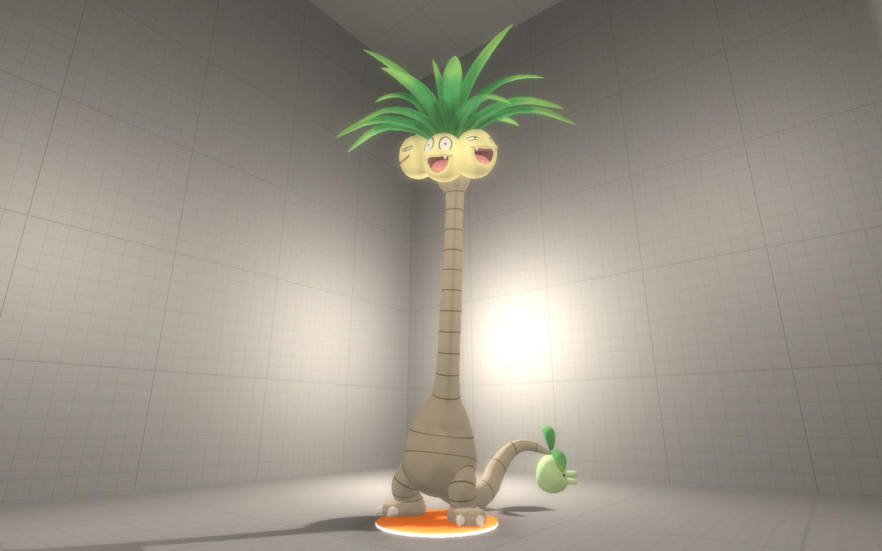 Alolan Exeggutor (Pokemon Gen 7) by Vertell on DeviantArt