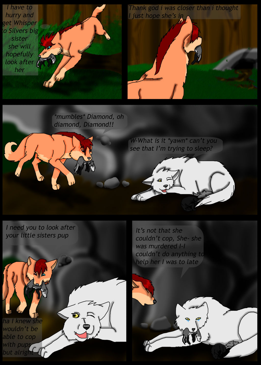 Beating of a wolfs heart page6