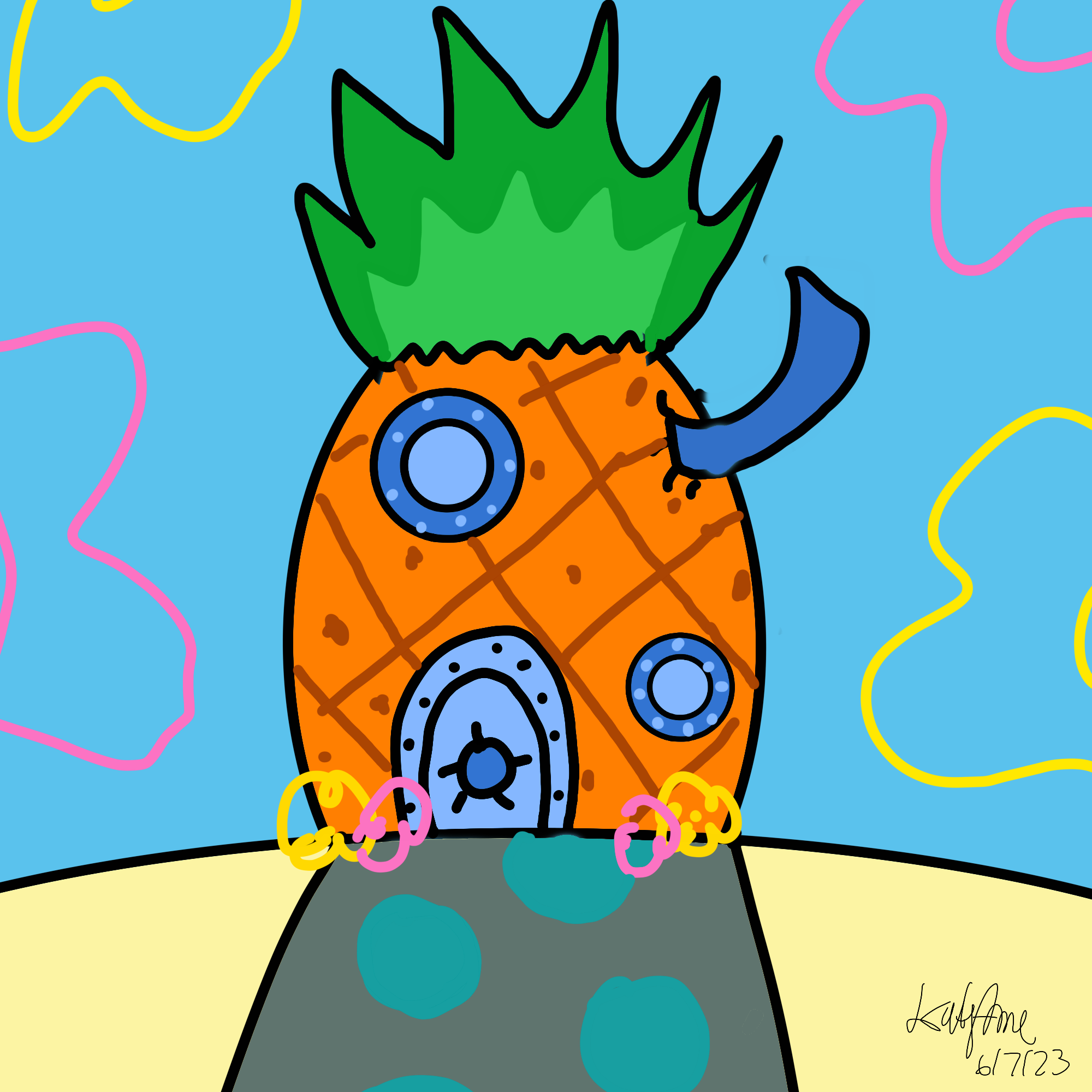 Who Lives In a Pineapple Under the Sea by JazzToons on DeviantArt Who Lives In a Pineapple Under the Sea by JazzToons on DeviantArt