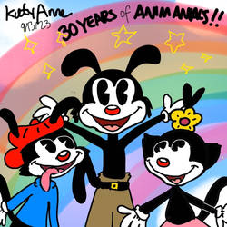 Animaniacs 30th Birthday Rainbow