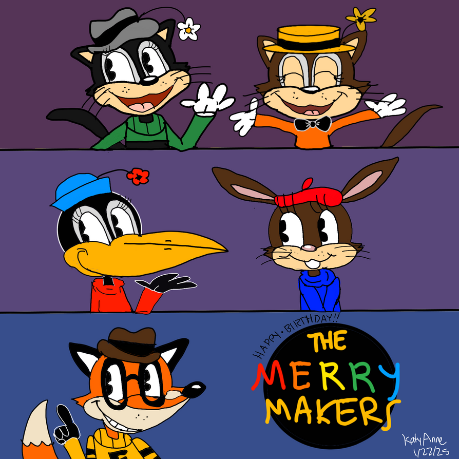 Merrymaker Views The Merry Makers - 3rd or 89th Anniversary by JazzToons on DeviantArt