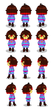 sprite game Spirit!Frisk by Kristella-lav on DeviantArt