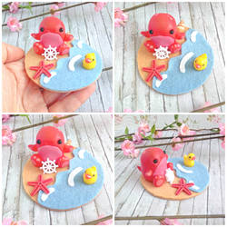 Quaggan girl decor toy