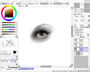 Eye sketch wip