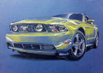 Ford Mustang GT by anna-solitaire