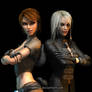 Tomb Raider Legend: Lara and Amanda