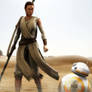 Star Wars The Force Awakens: Rey and BB-8