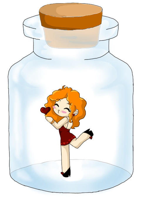 Love Potion in a Bottle: Adoptable! 20 Points!