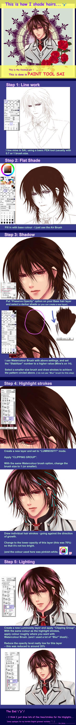 Hair  shading Tutorial 1