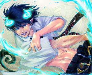 Ao no Exorcist +Rin Okumura+