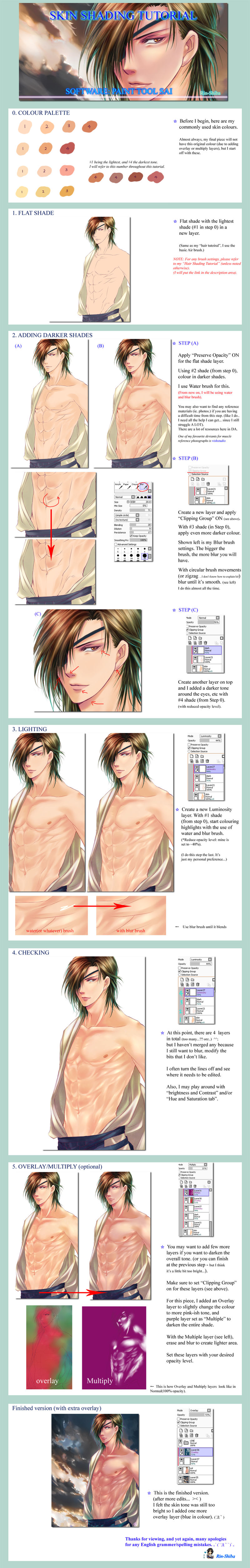 Skin Colouring Tutorial - my way