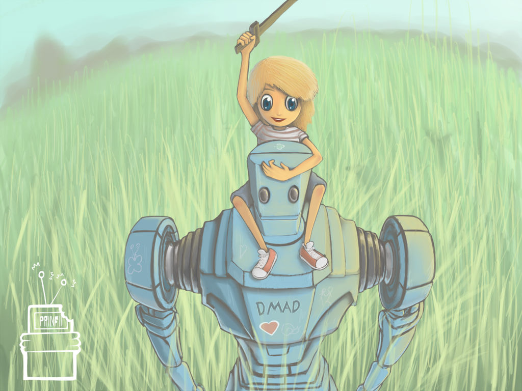 Robot Table Deviantart Her robot by DMADdrawer on DeviantArt