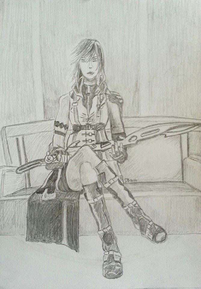 Lightning Final Fantasy XIII by ShadowsLabs