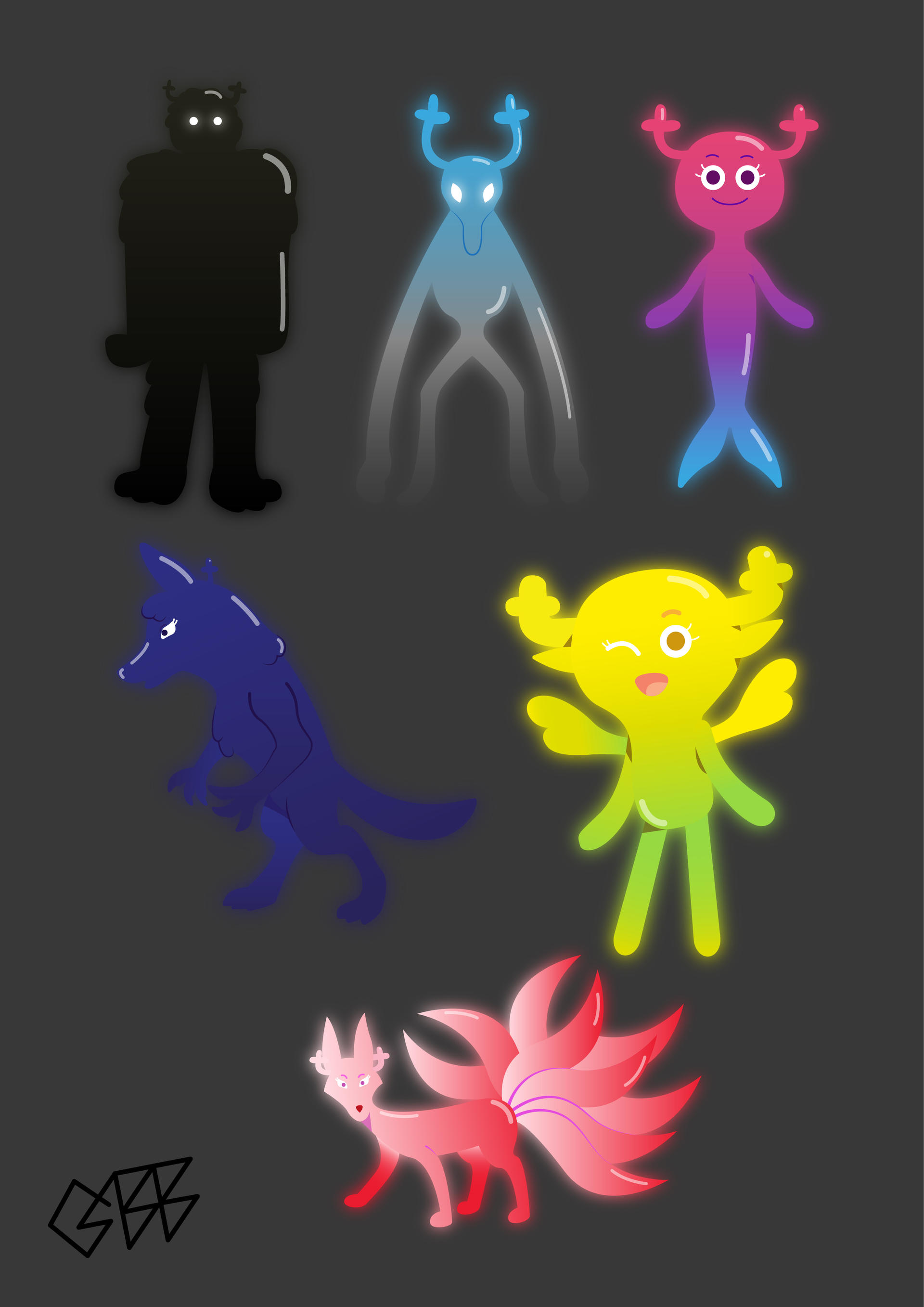 Creatures 5 by DrewskyDraws on DeviantArt