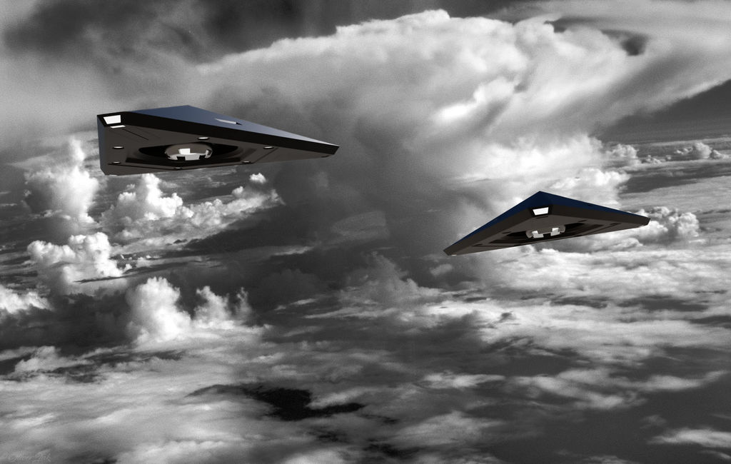 TR-3B Flight In Tandem by OliverInk on DeviantArt