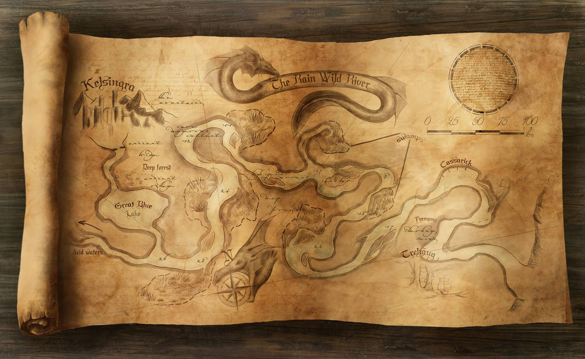 Rain Wild River map by Winterkeep on DeviantArt