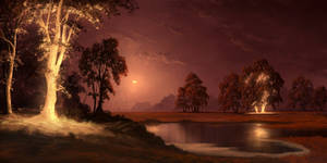 Golden glow