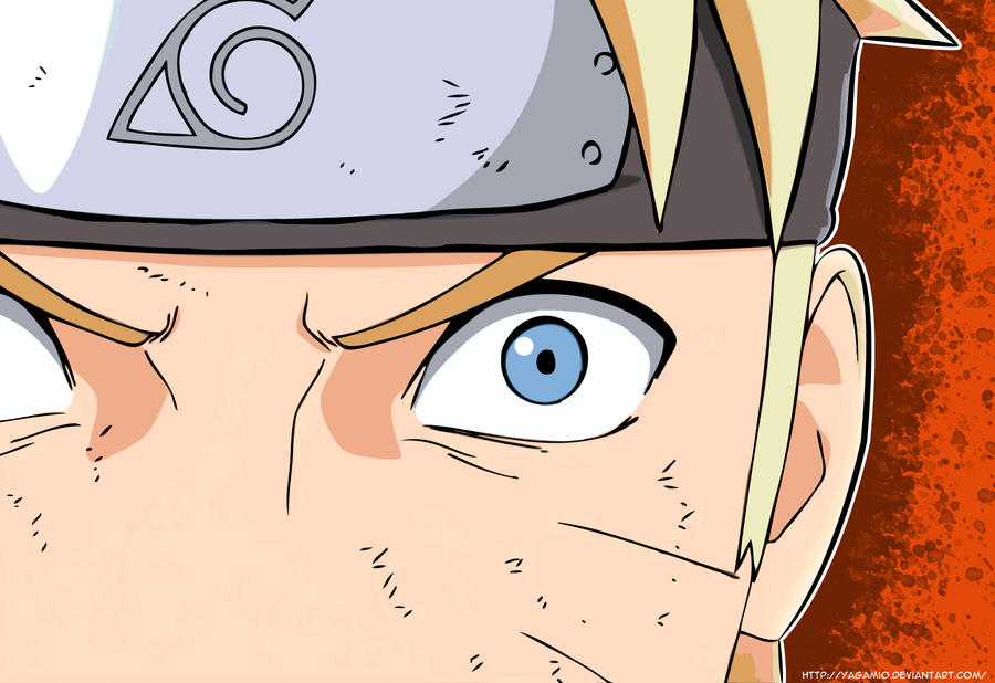 Naruto Uzumaki Face Vector