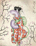 Little suffering under my kimono by Cata-Luu