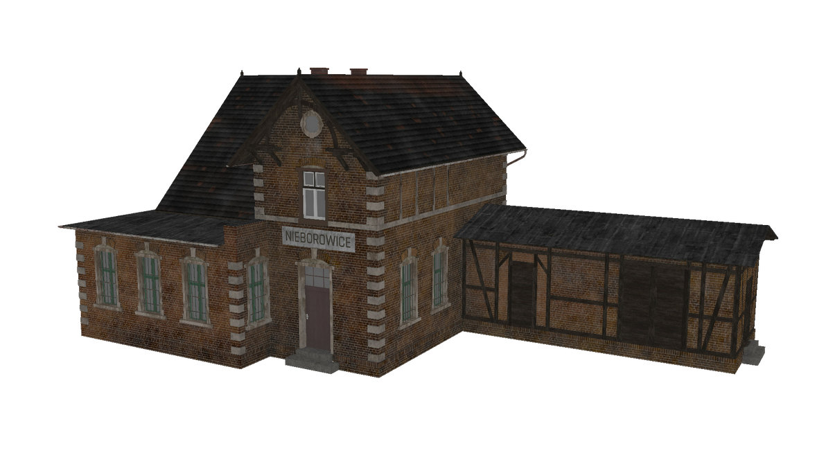 MMD Train Station by yoshxstorage2 on DeviantArt