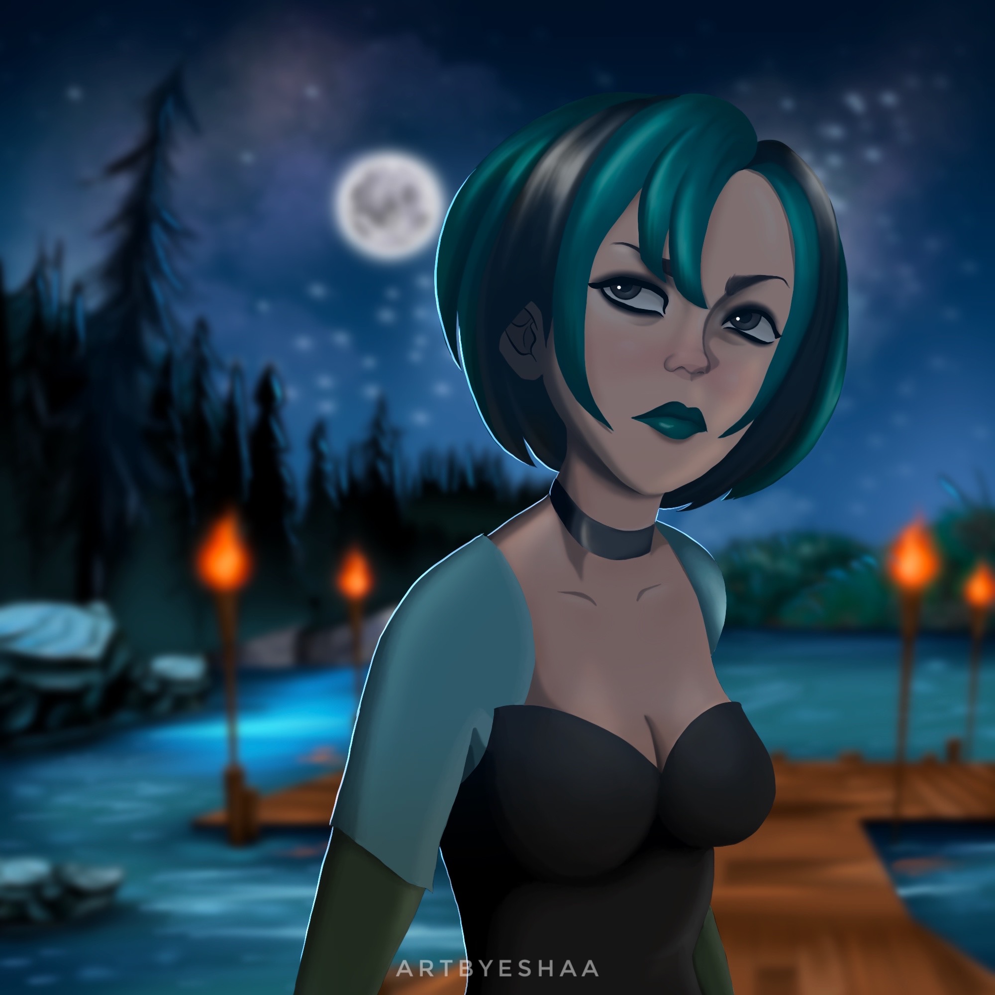 Fanart Gwen Total Drama Island by me : r/fanart