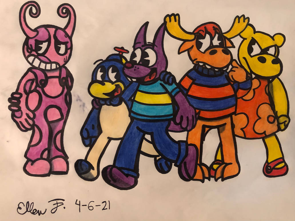Backyardigans Redraw The Backyardigans by TheNamesEllen on DeviantArt