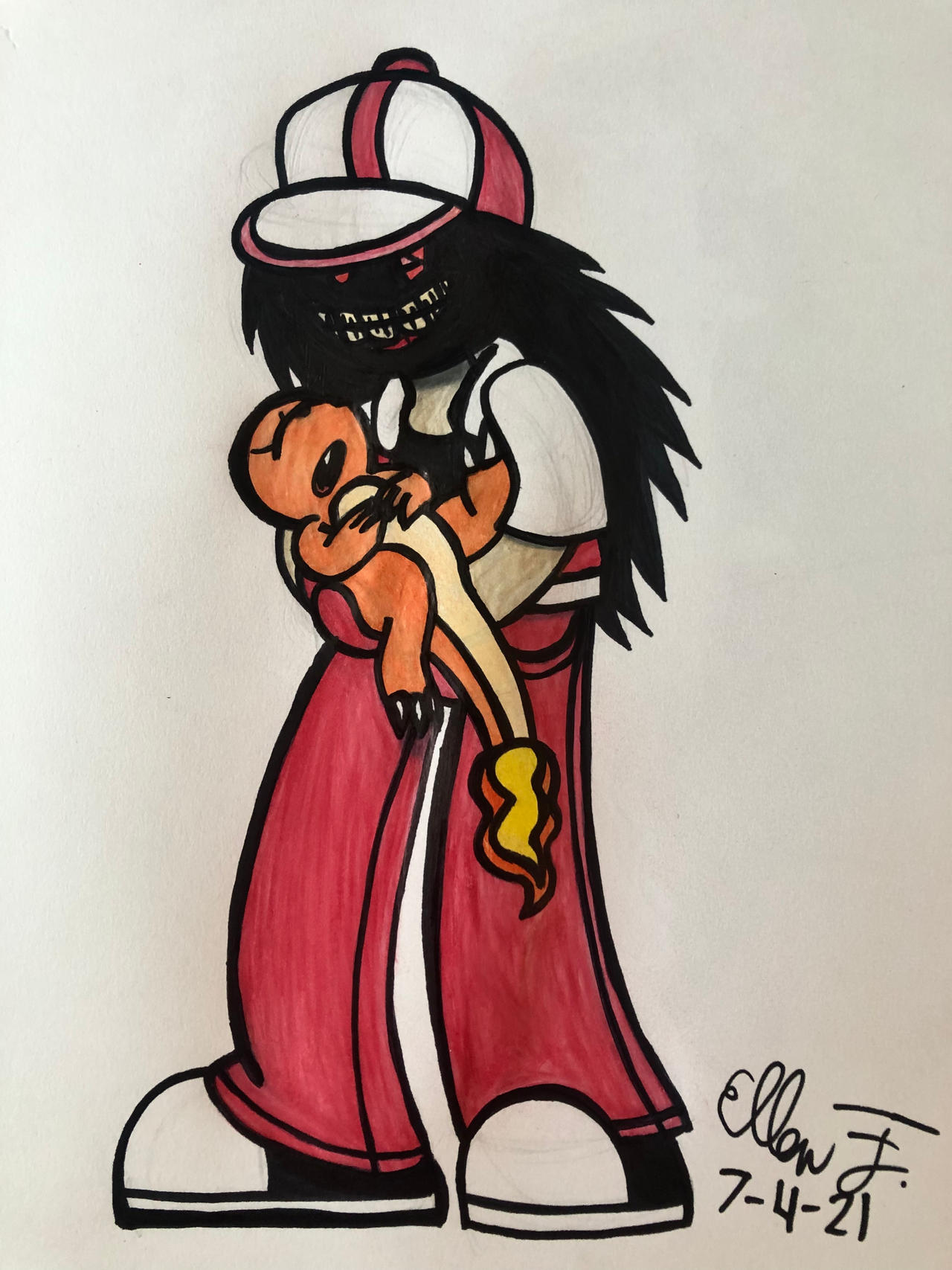 Strangled Red Fan Art