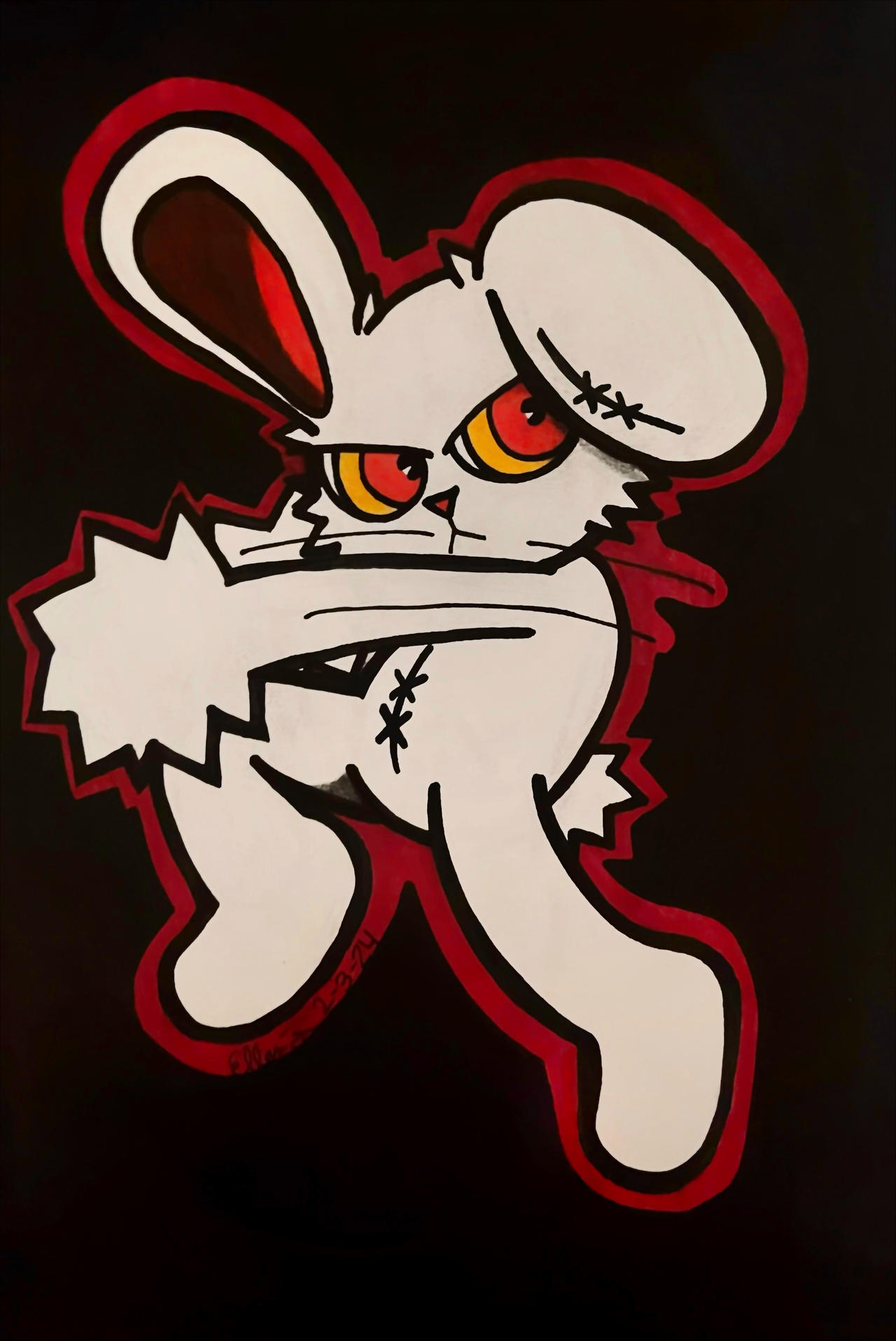 Bloody Bunny by TheNamesEllen on DeviantArt