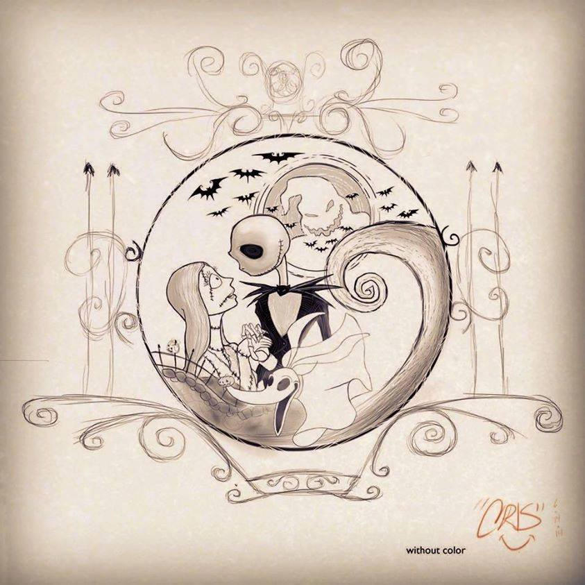 The Nightmare Before Christmas tattoo design by criszamoraj693 on