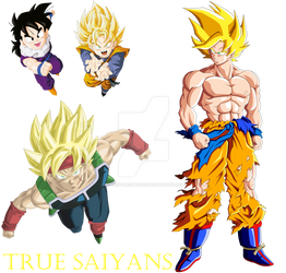 True Saiyians