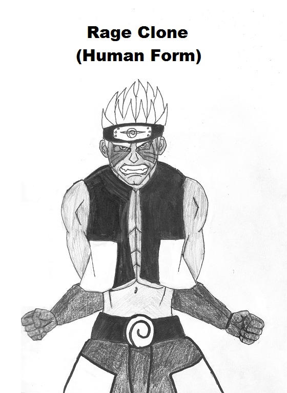 Naruto--Rage Clone (Human Form) by XPvtCabooseX on DeviantArt