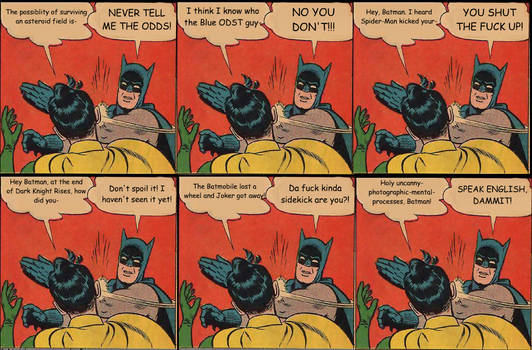 Batman Slapping Robin Meme V.2