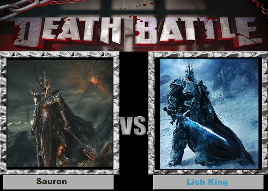 Death Battle-(Fan)-Sauron vs. Lich King