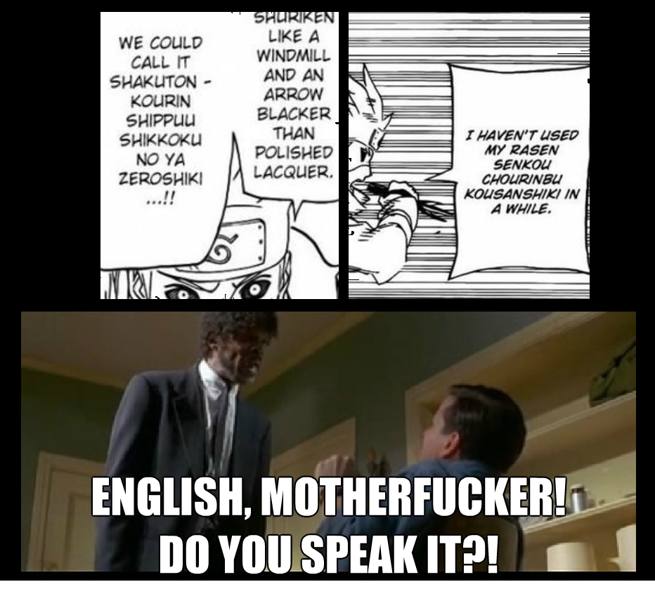 Speak English Minato!